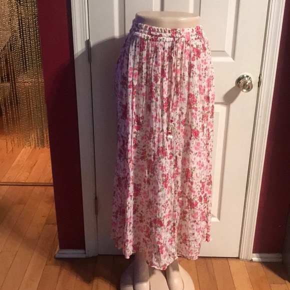 Zara Skirts Zara Long Skirt Euros Usaxs Mex24 Made In India Poshmark